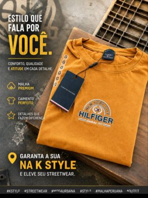 Camiseta em Malha Peruana