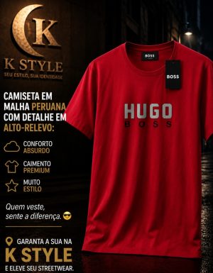 Camiseta em Malha Peruana