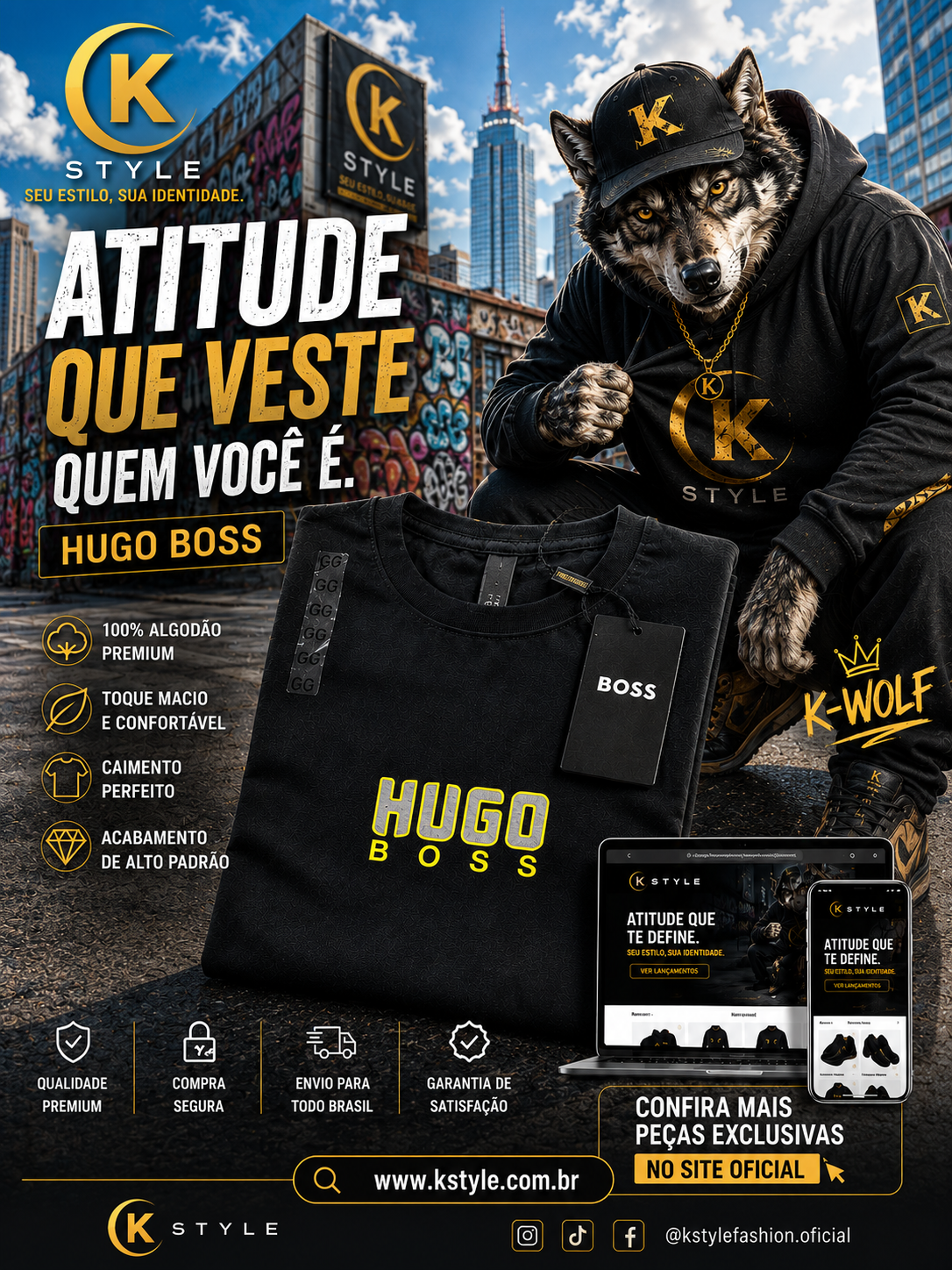 Camiseta em Malha Peruana