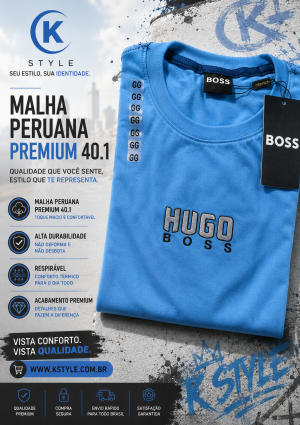 Camisetas em Malha Peruana