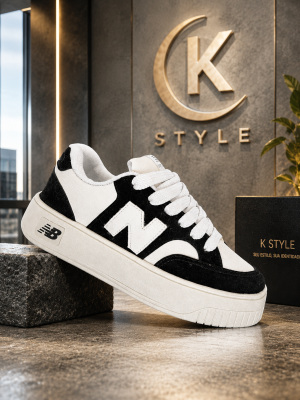 Tênis New Balance Ct302 Plataforma Feminino Preto E Branco