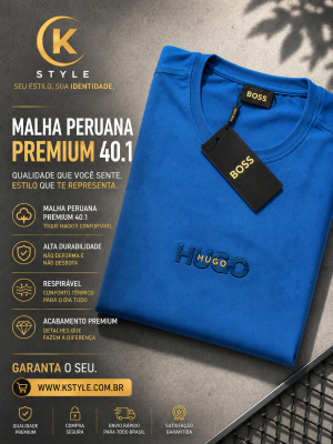 Camiseta em Malha Peruana