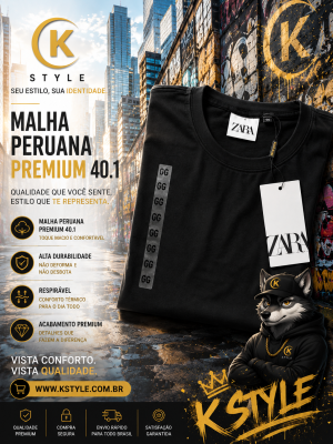 Camisetas em Malha Peruana