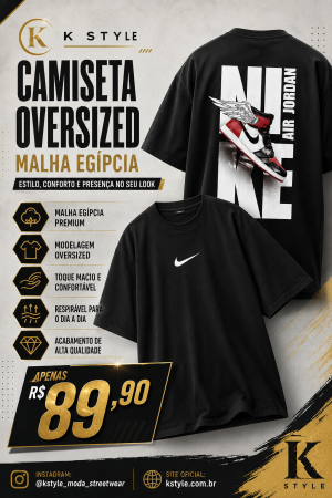 Camiseta Oversized Suedine